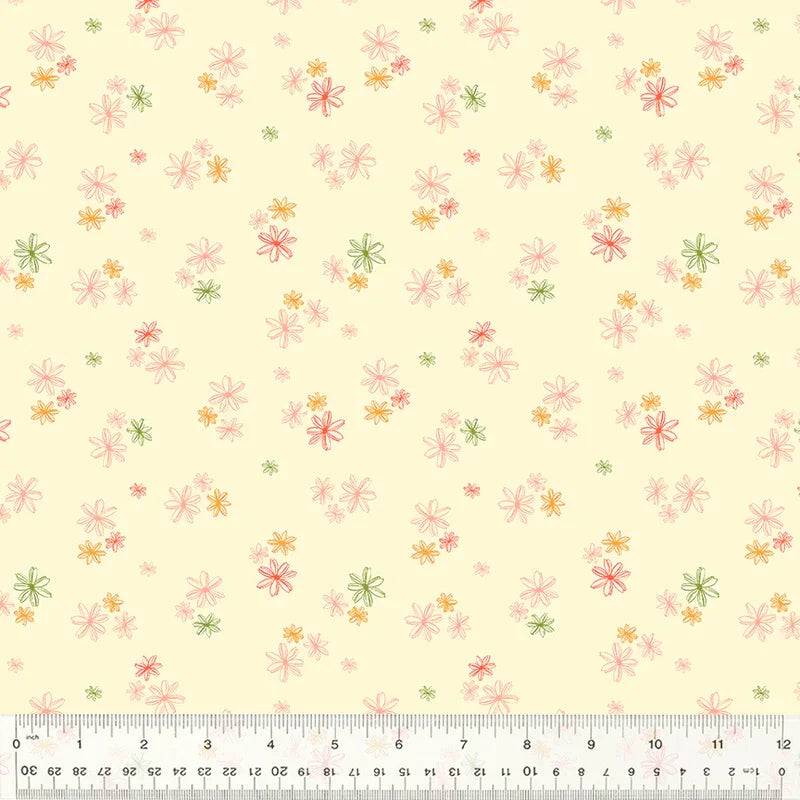 Lush Life - Dappled Daisies - Ivory