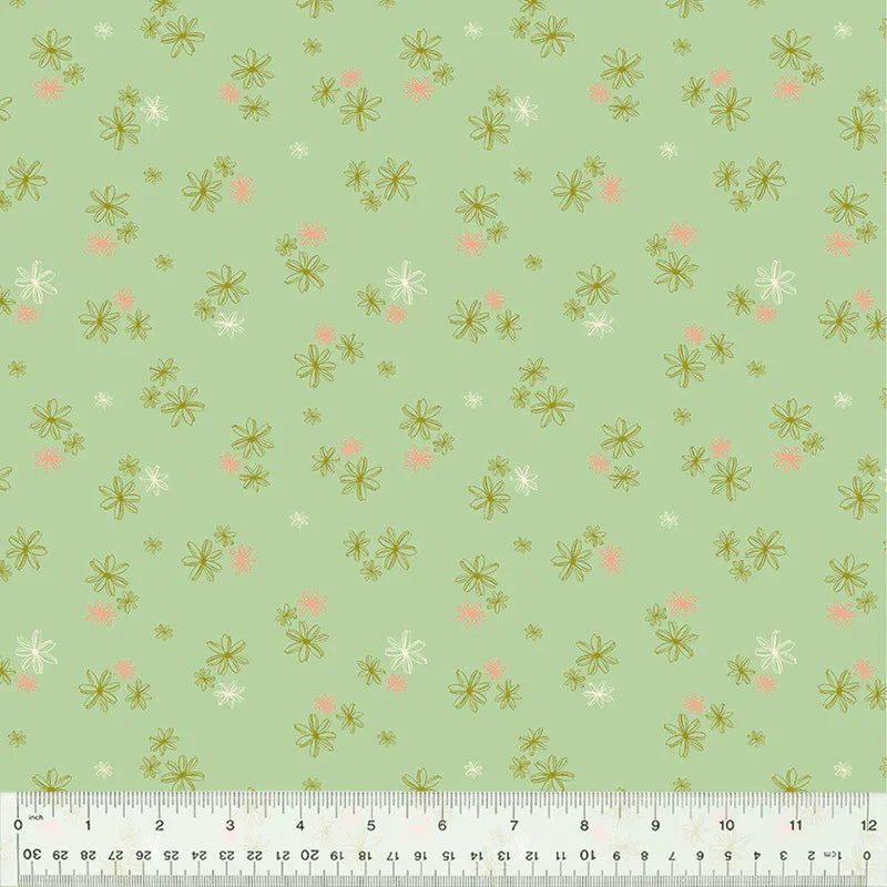 Lush Life - Dappled Daisies - Mint