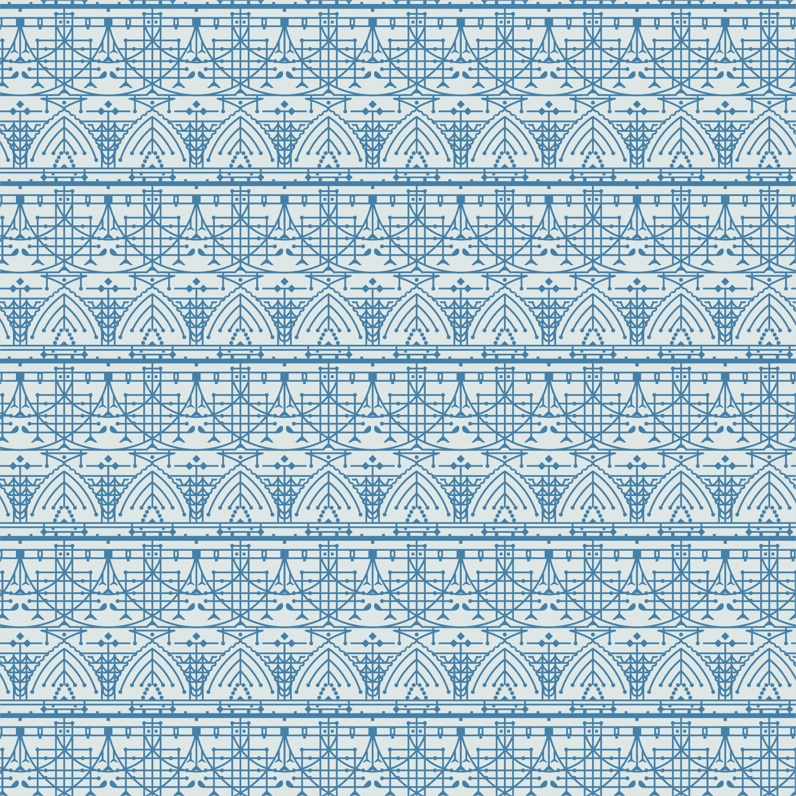 March Balloons - Design B - Bluebird