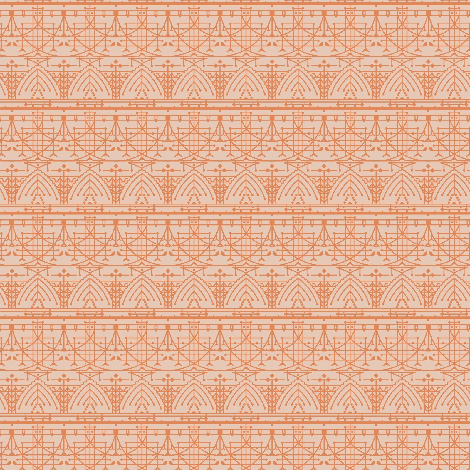 March Balloons - Design B - Ochre