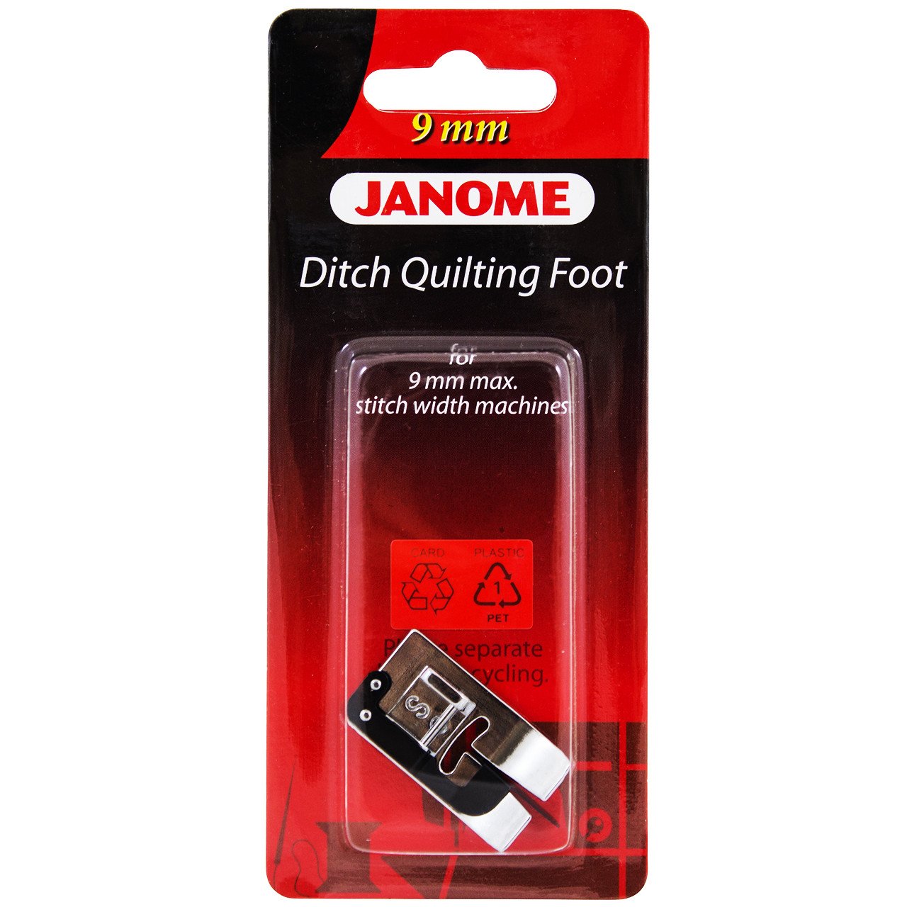 Janome Ditch Quilting Foot - 9mm machines