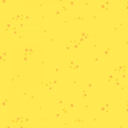 Ditsy Floral - Lemon Yellow