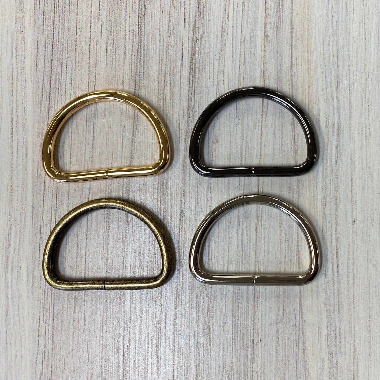 Emmaline - D-Ring - 1-1/2" - Set of 4