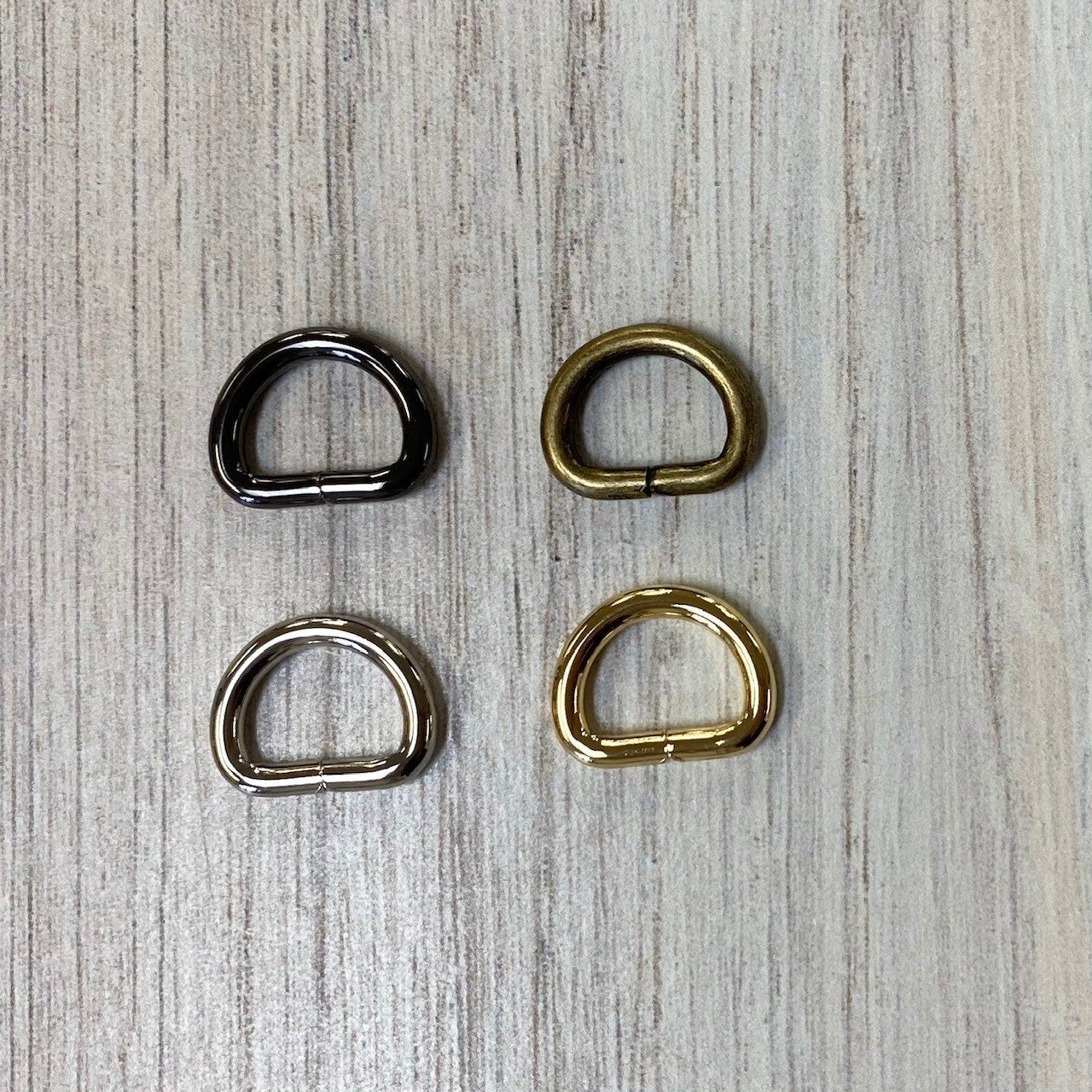 Emmaline - D-Ring - 1/2" - Set of 4