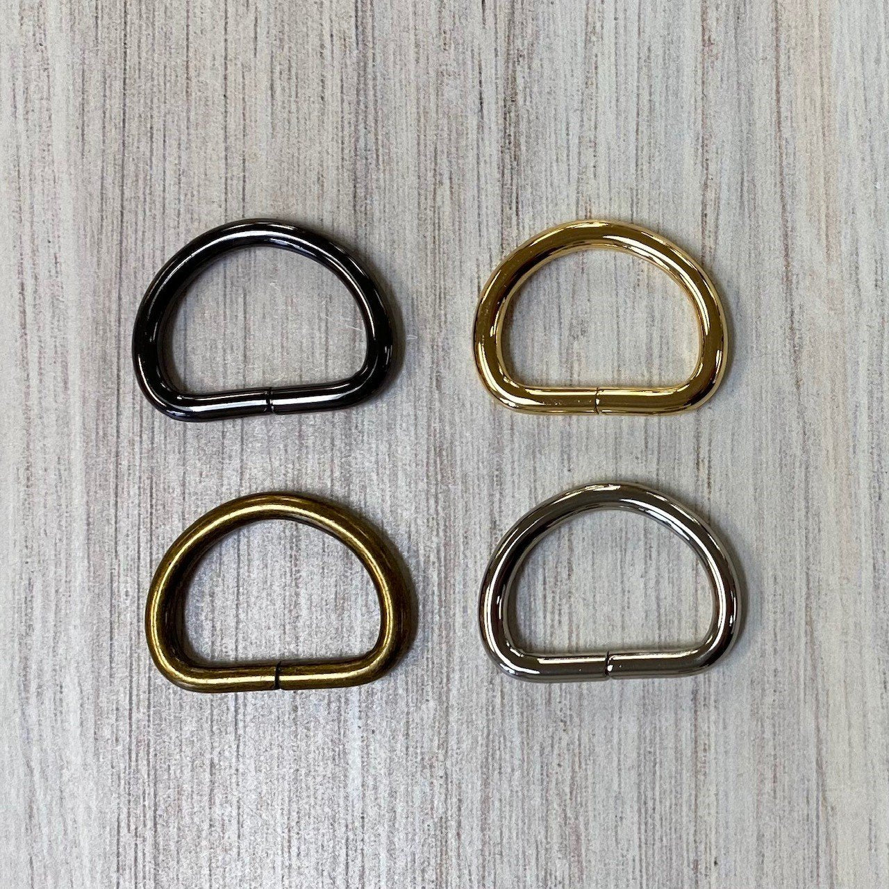 Emmaline - D-Ring - 1" - Set of 4