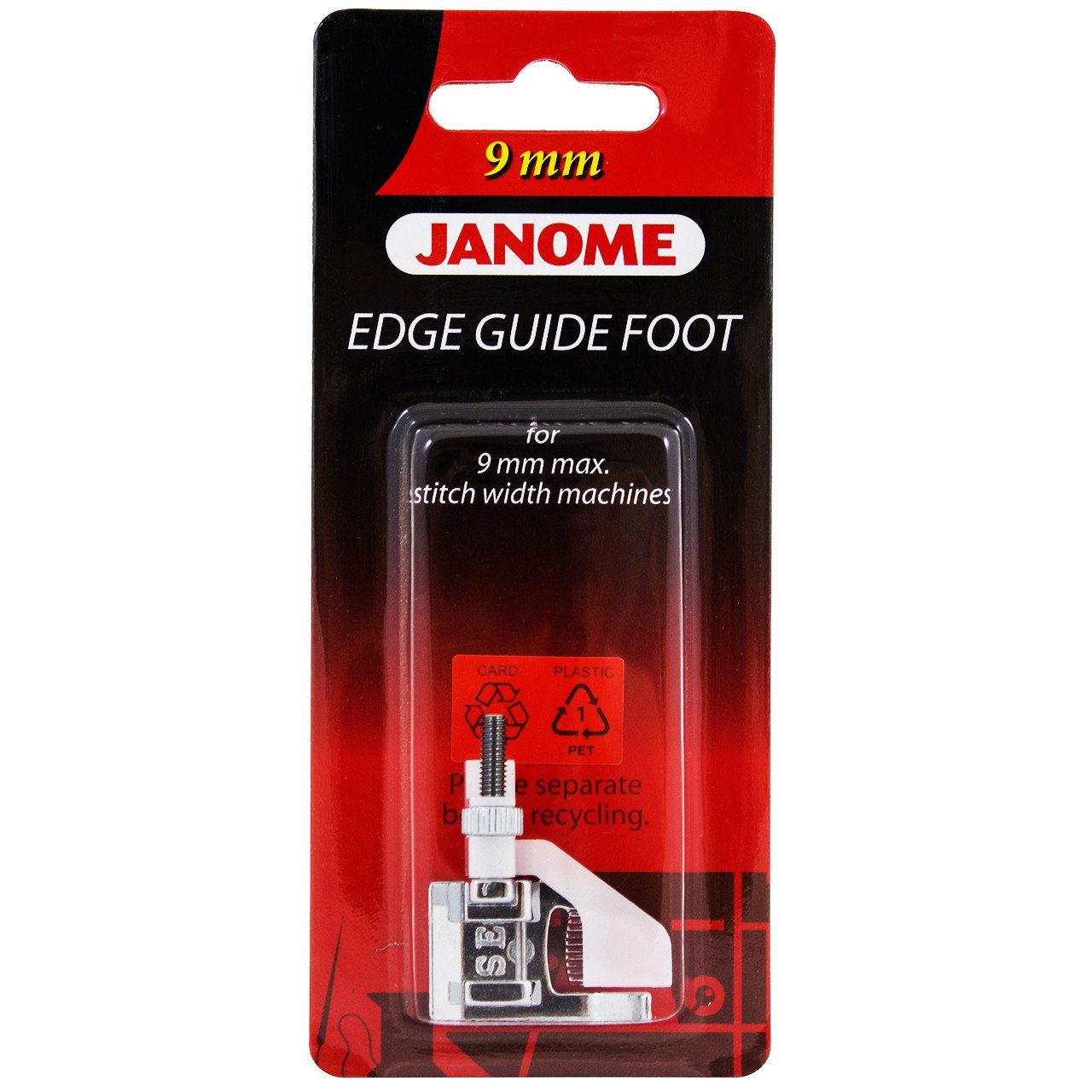 Janome Edge Guide Foot - 9mm machines