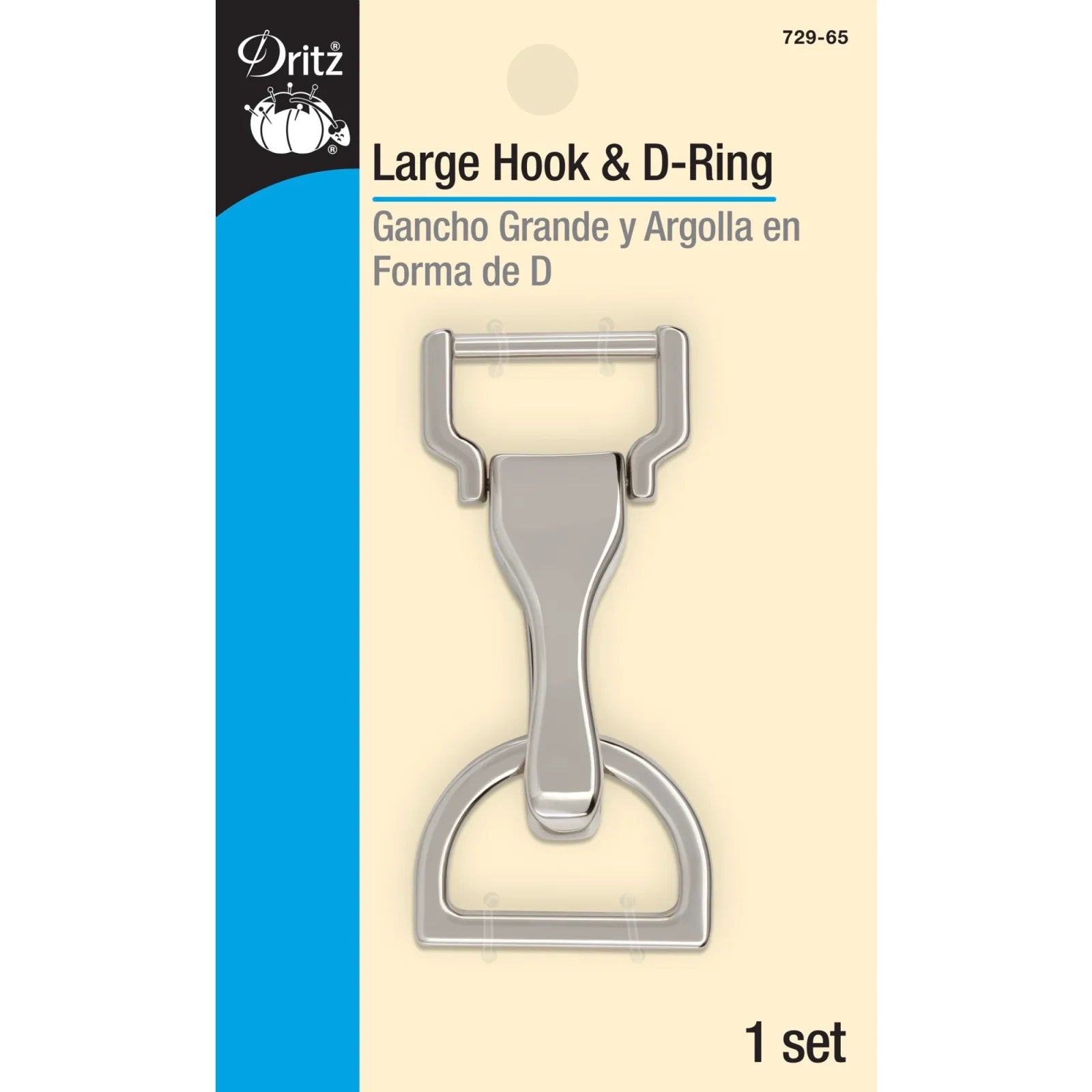 1" Hook w/D-Ring