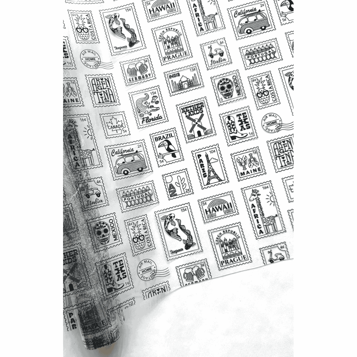 Clear Vinyl - Global Postage