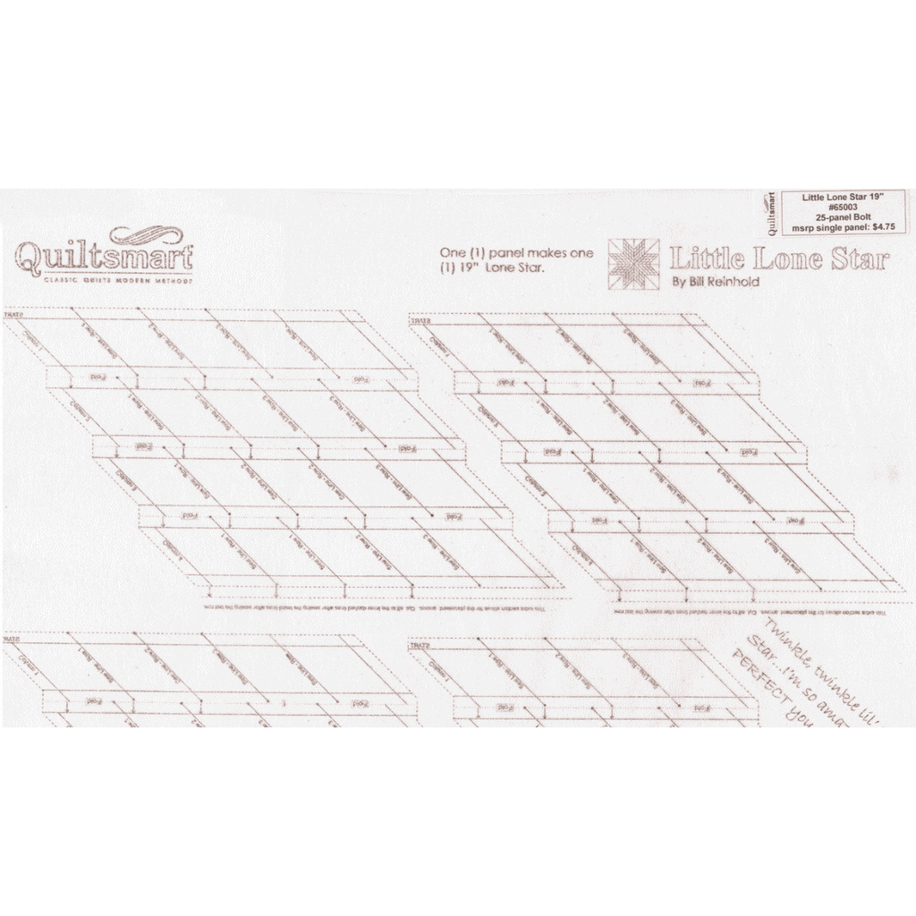 Bitty Broken Lonestar Panel