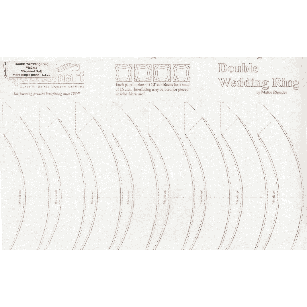 Double Wedding Ring Panel