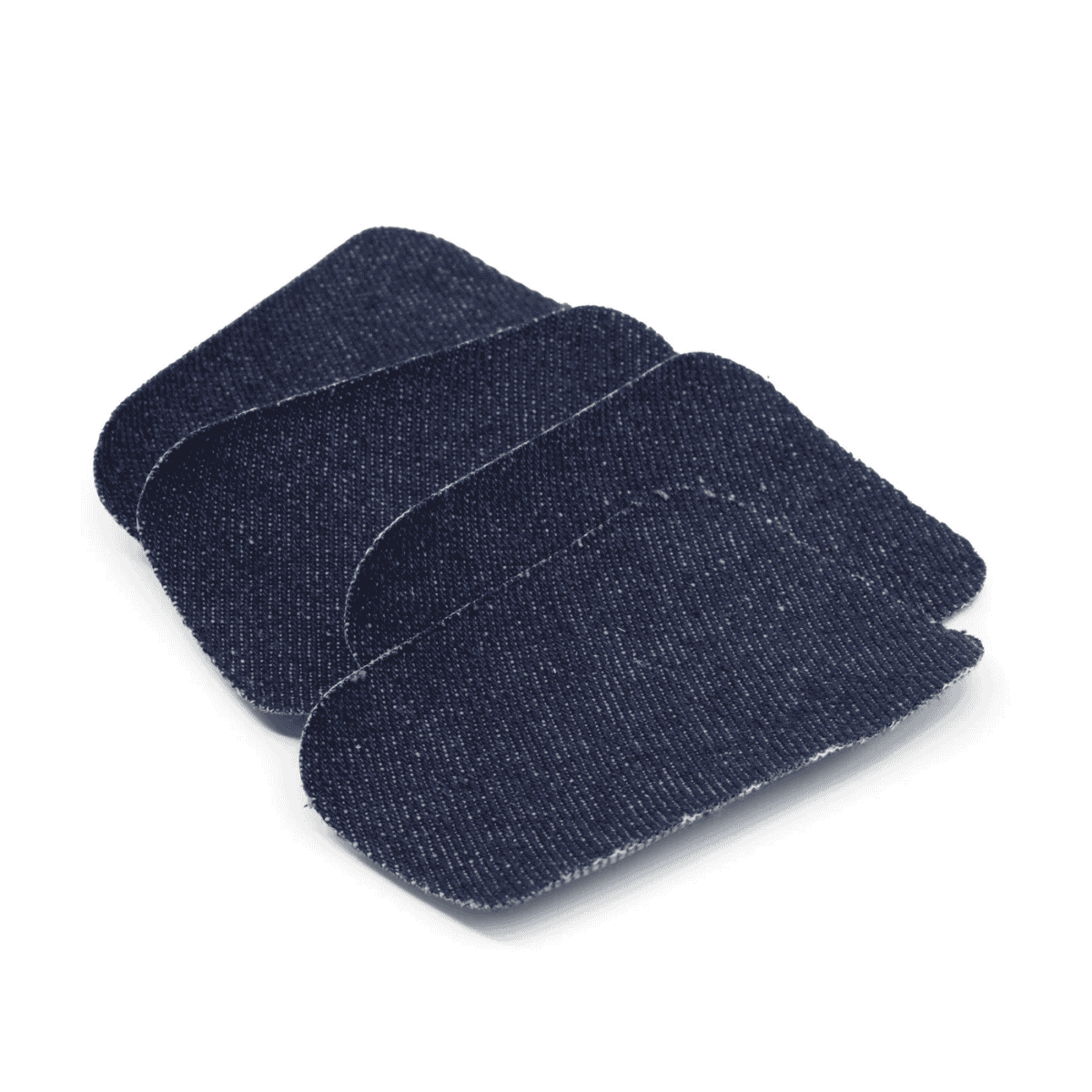 Denim Iron-On Patches - 2" x 3" - Dark Denim