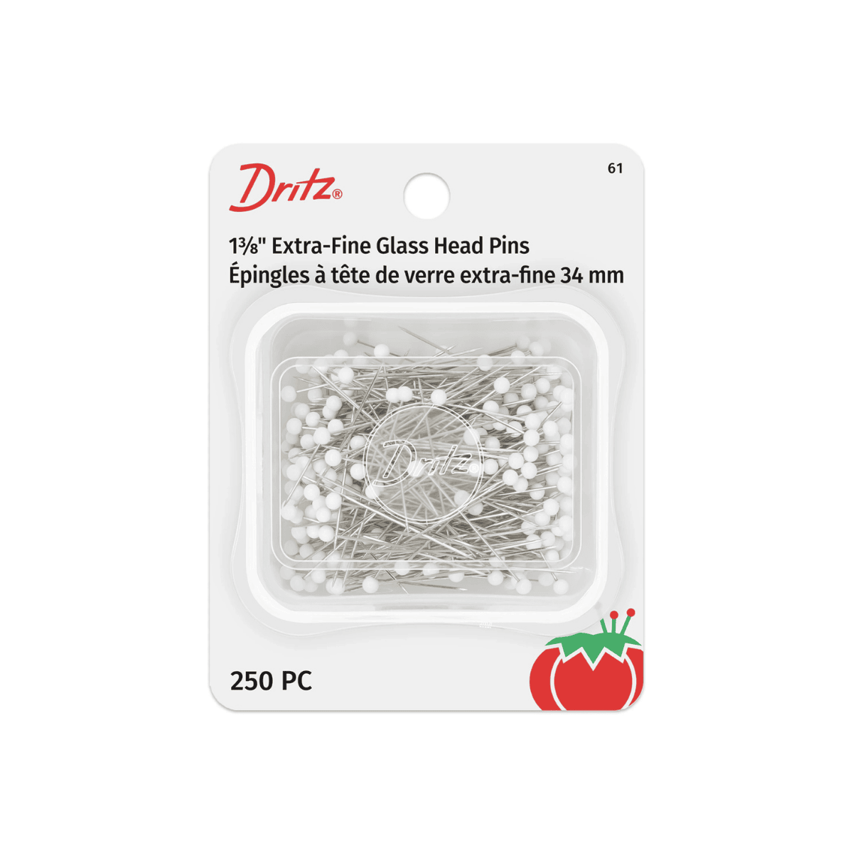 Extra Fine Glass Head Pins