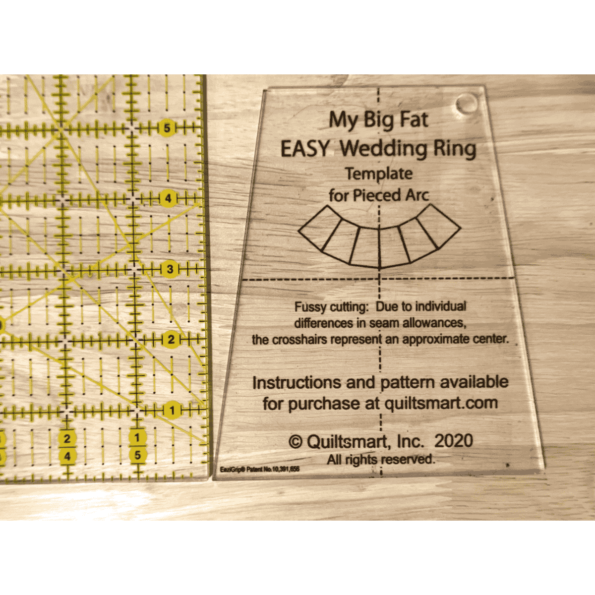 My Big Fat Easy Wedding Ring Template