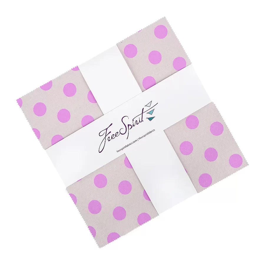 Tula Pink - Neon True Colors Charm Pack