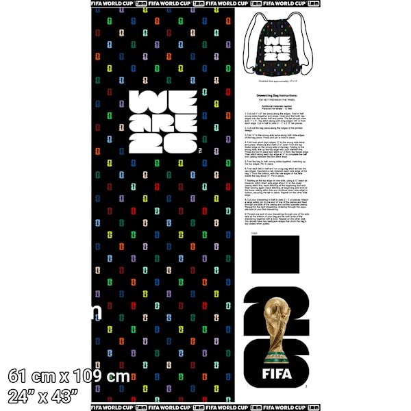 Fifa World Cup '26 Drawstring Bag Kit