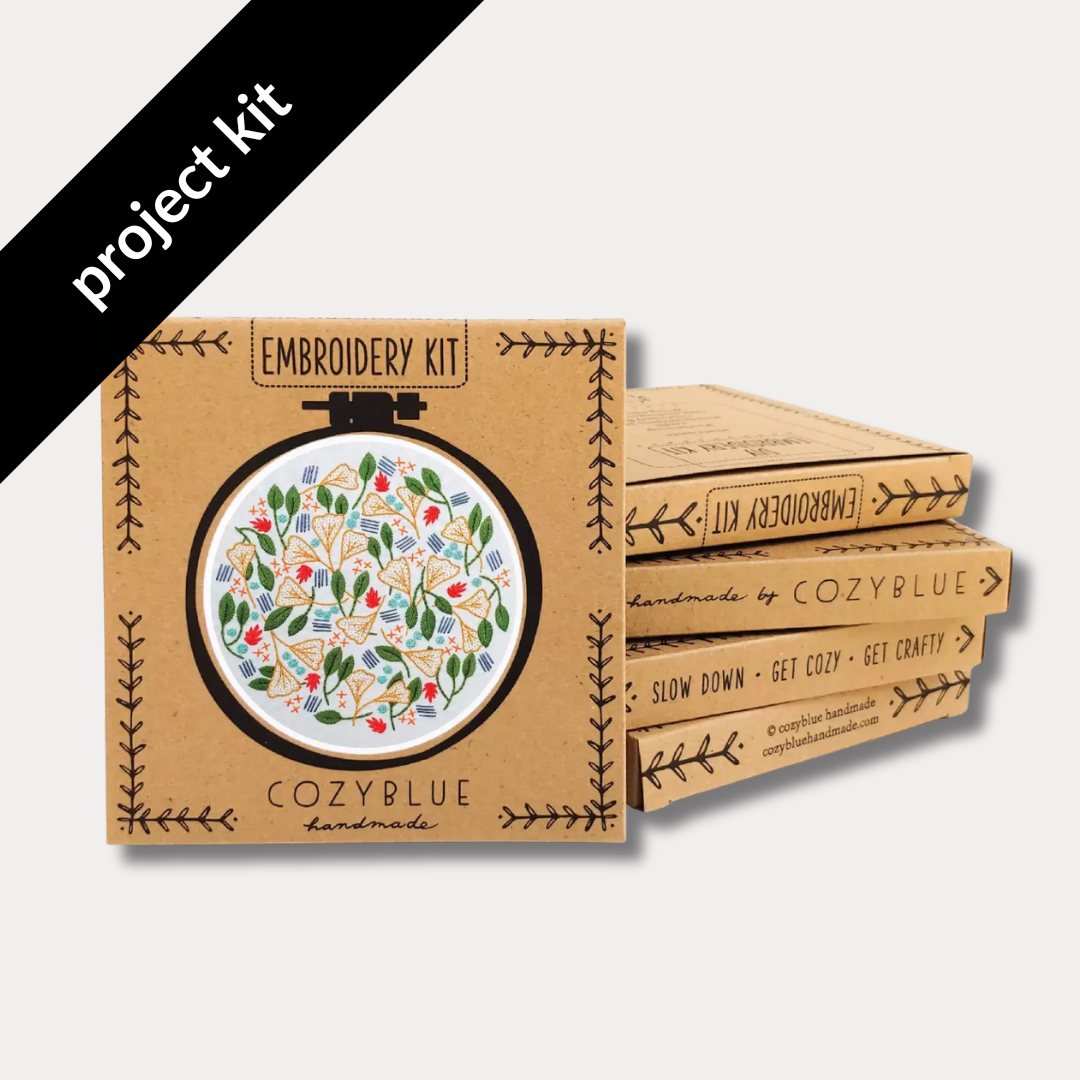 Cozyblue Handmade - Forest Floor Embroidery Kit 