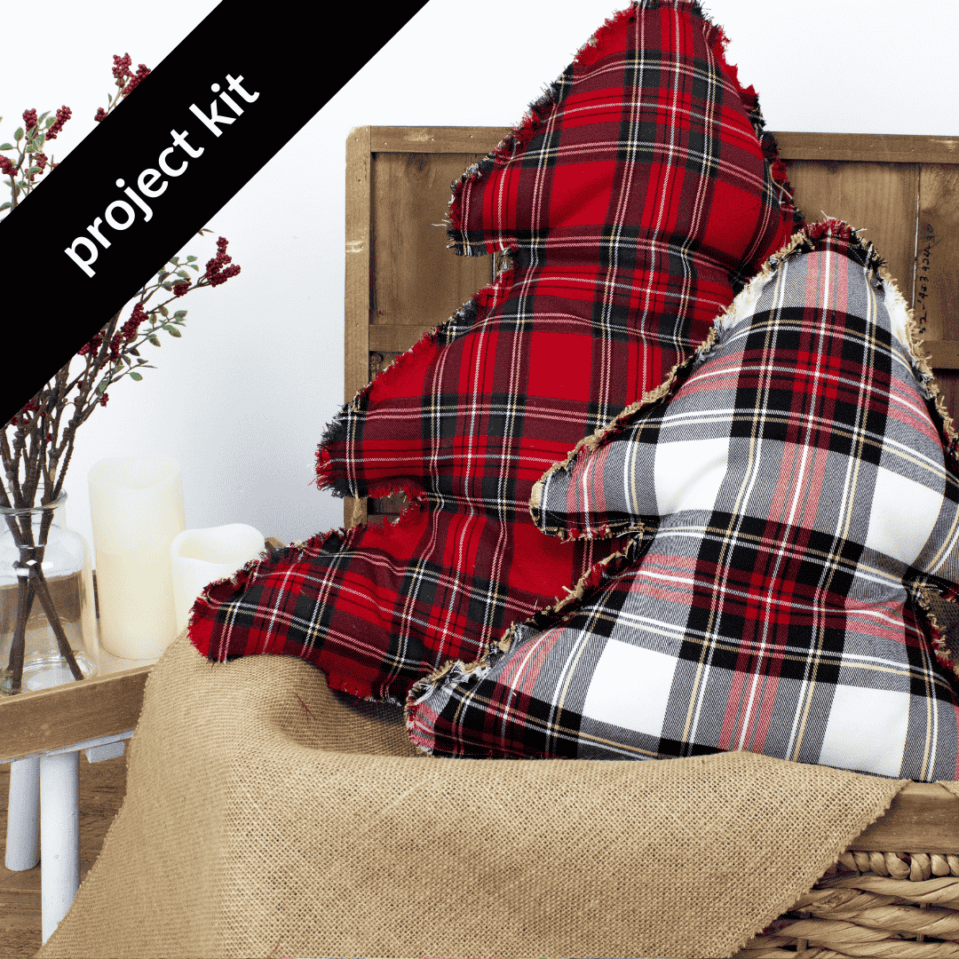 Project Kit: Fringed and Festive Tree
