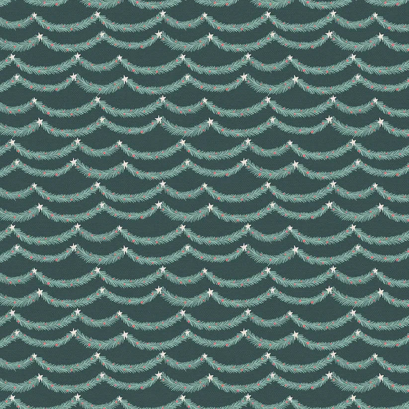 Mistletoe Mutts - Garland Green