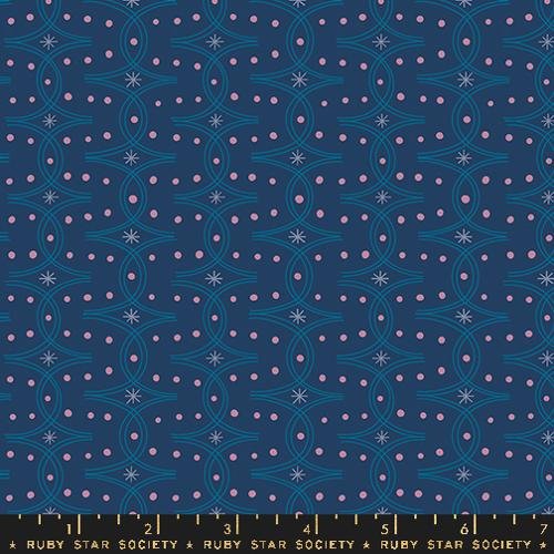 Endpaper - Geometric - Bluebell