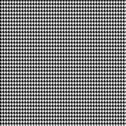 Comfy Flannel - Gingham - Black/White