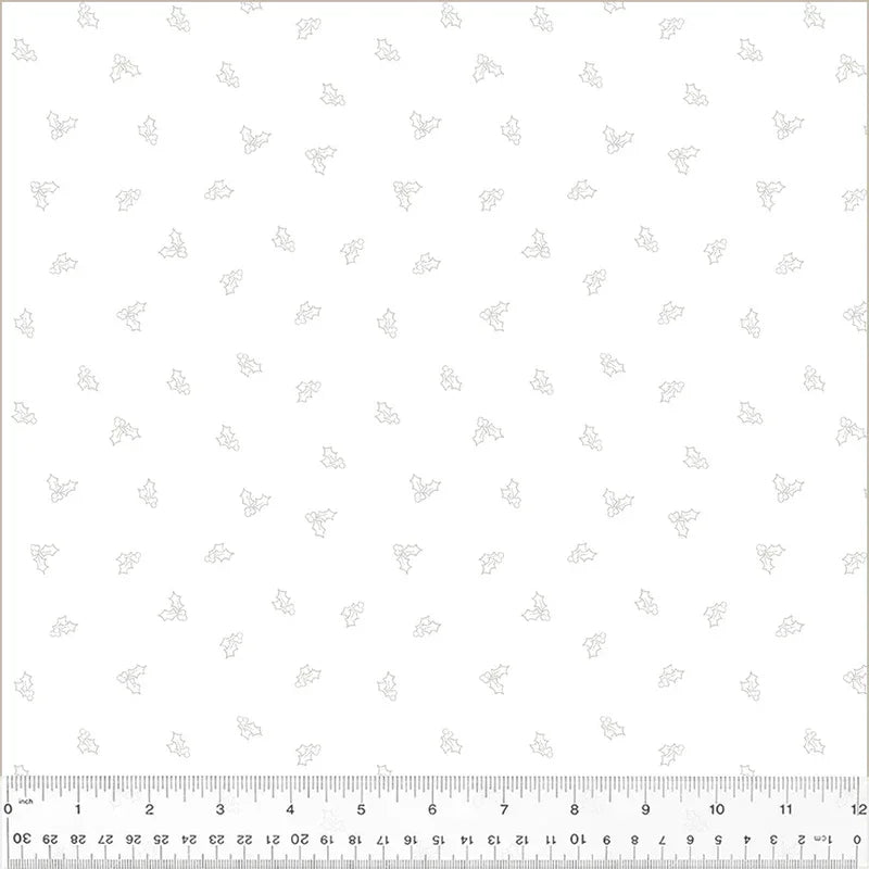 Frosting - Holly - White on White 