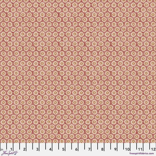 Bexleyheath Cotton Lawn - Honeycombe - Berry