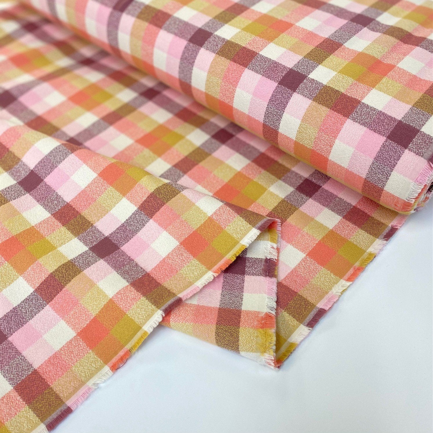 Mammoth Organic Flannel - Honeysuckle
