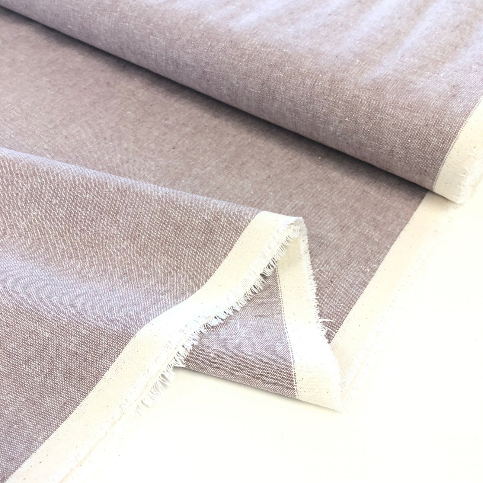 Essex Yarn Dyed Linen / Cotton Blend - Mocha