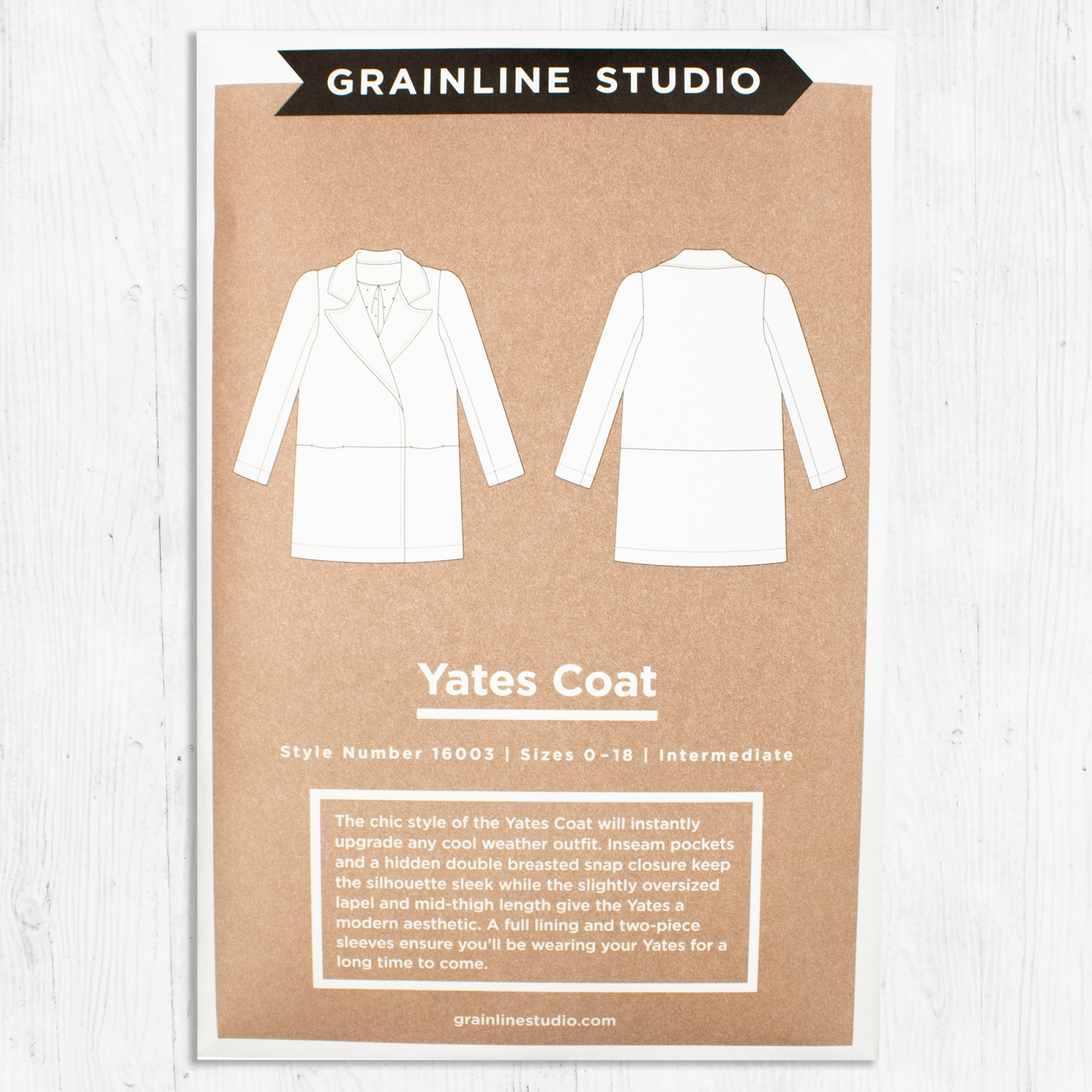 Grainline Studios - Yates Coat