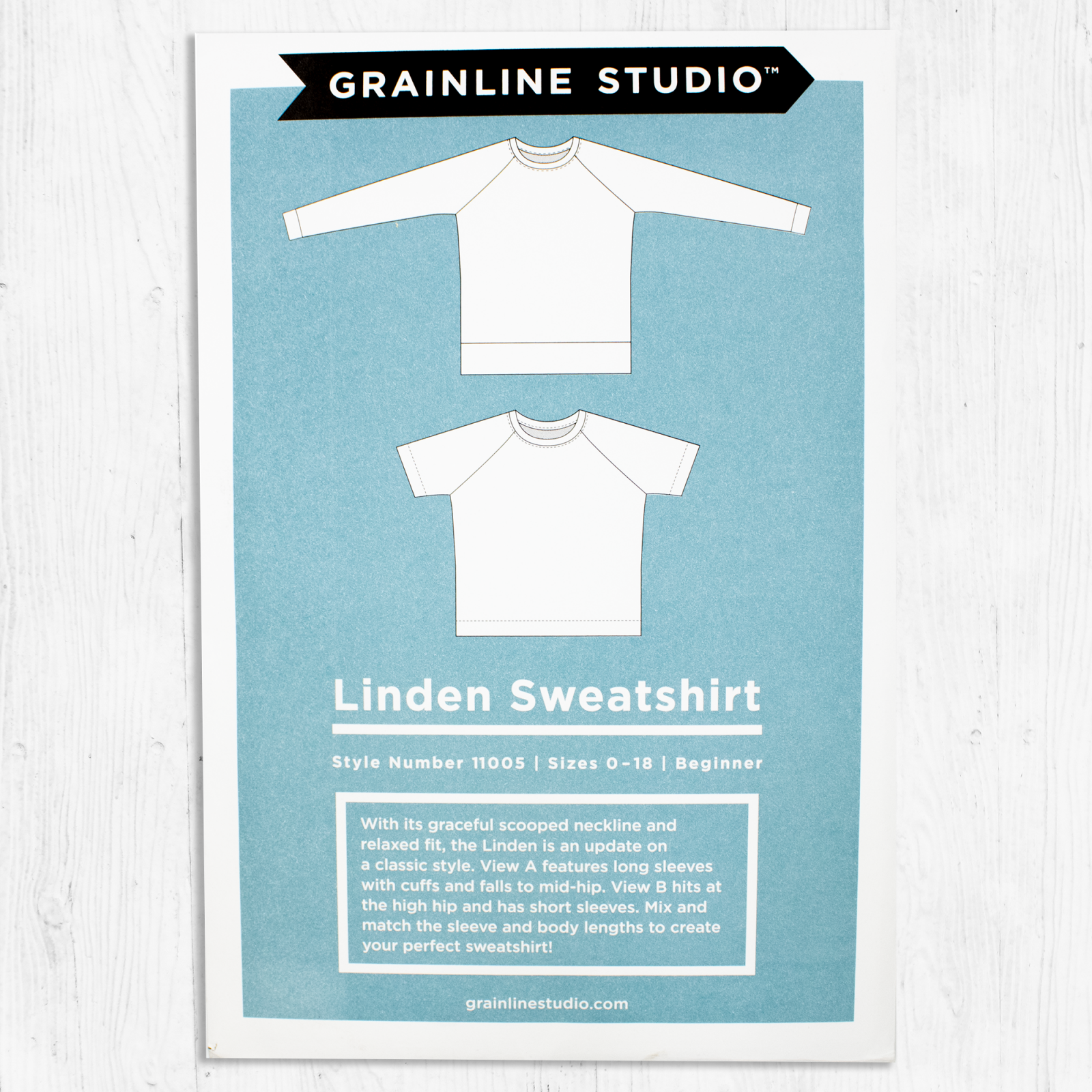 Grainline Studios - Linden Sweatshirt