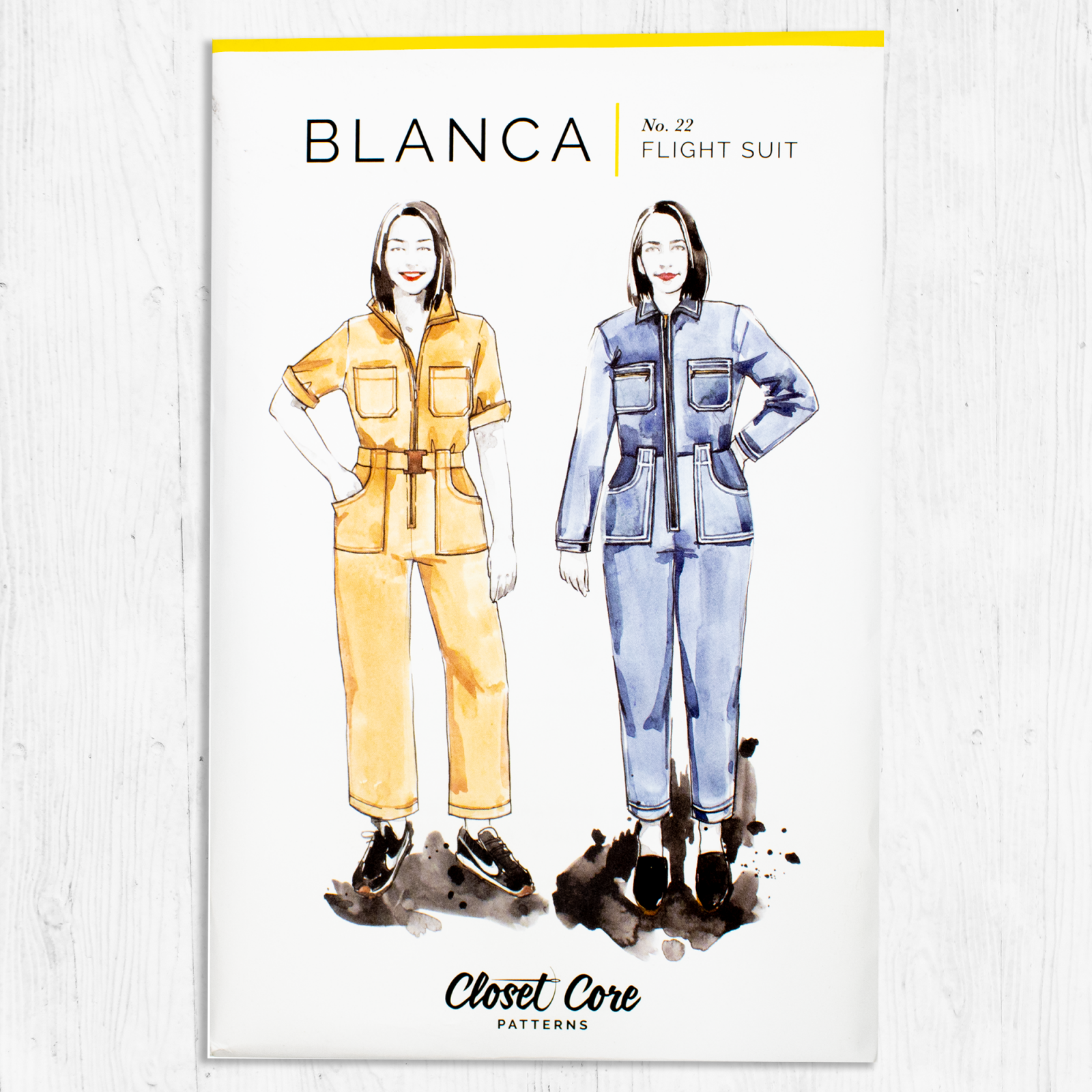 Closet Core Patterns - Blanca Flight Suit