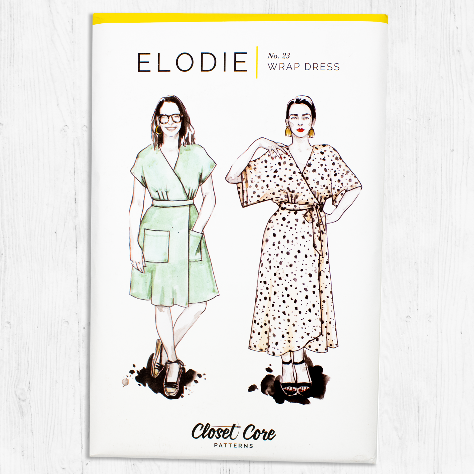 Closet Core Patterns - Elodie Wrap Dress