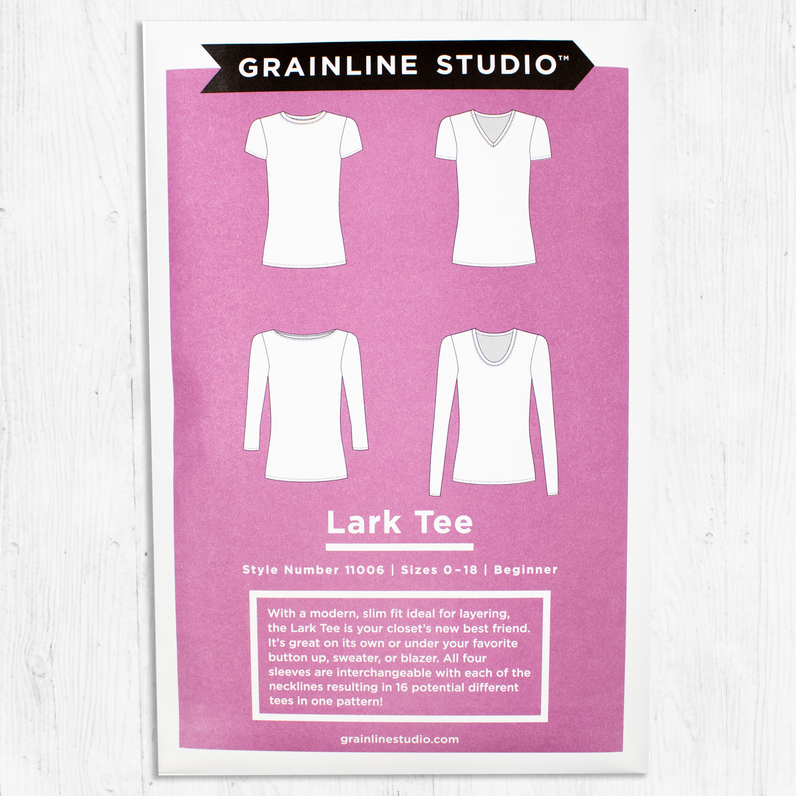 Grainline Studios - Lark Tee