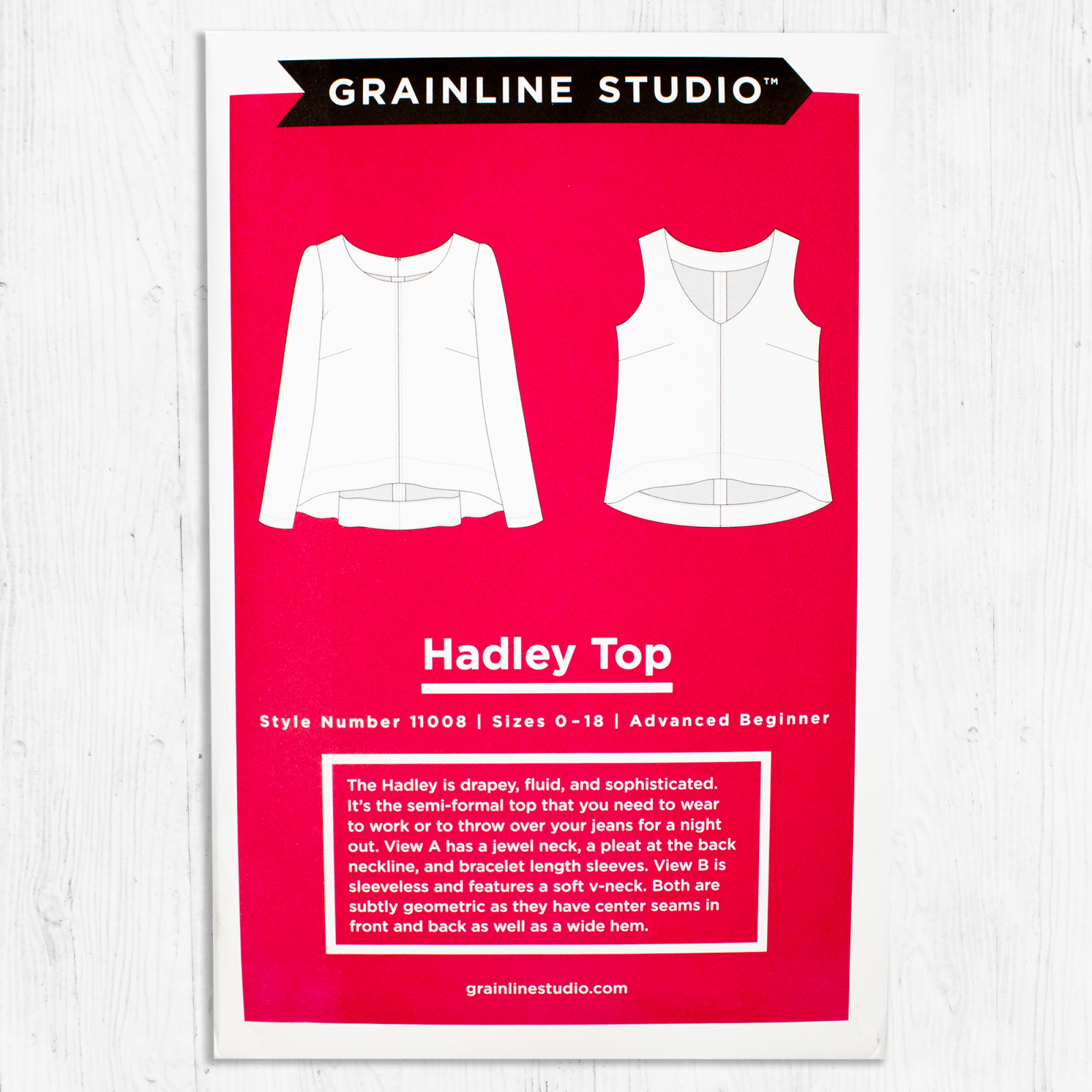 Grainline Studios - Hadley Top