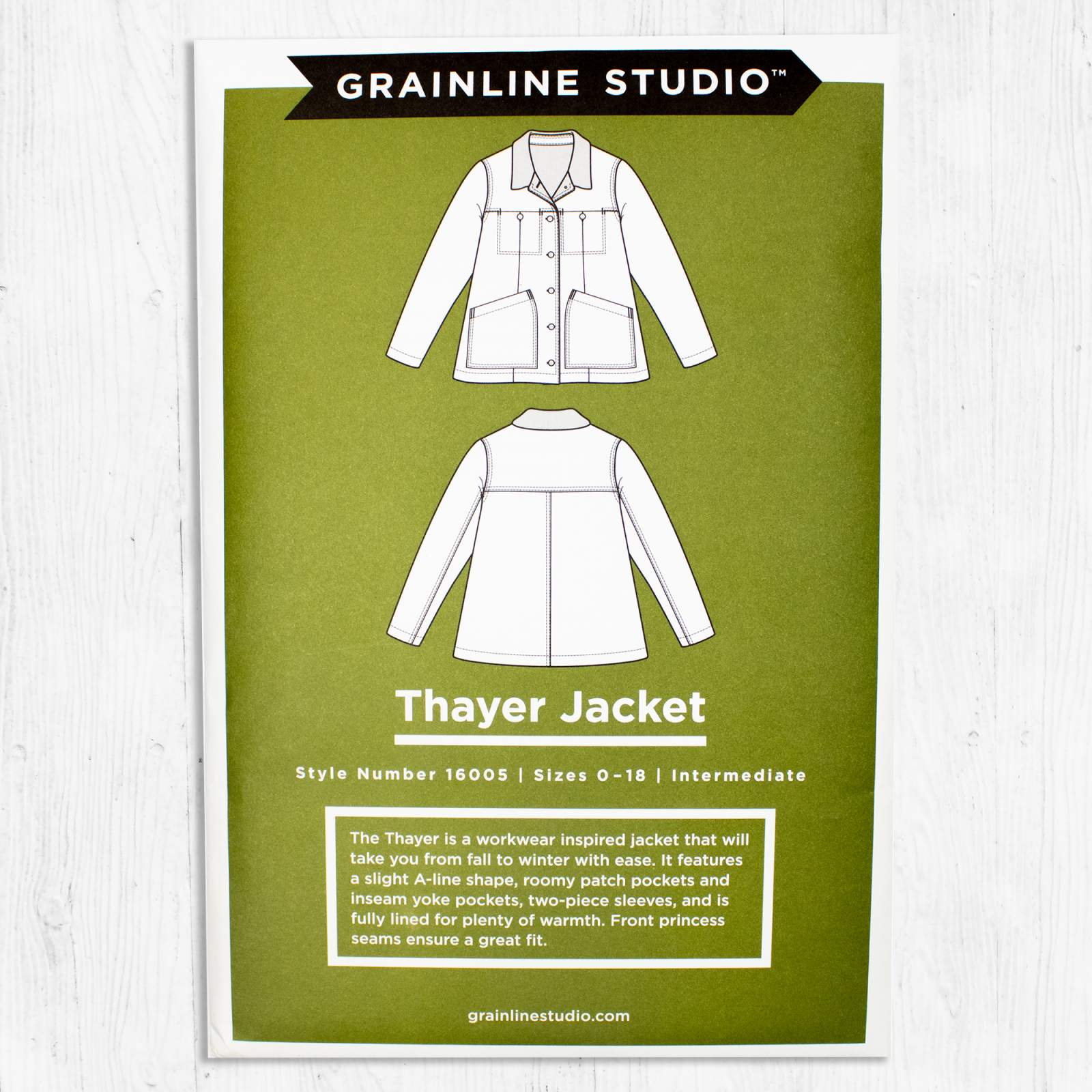 Grainline Studios - Thayer Jacket