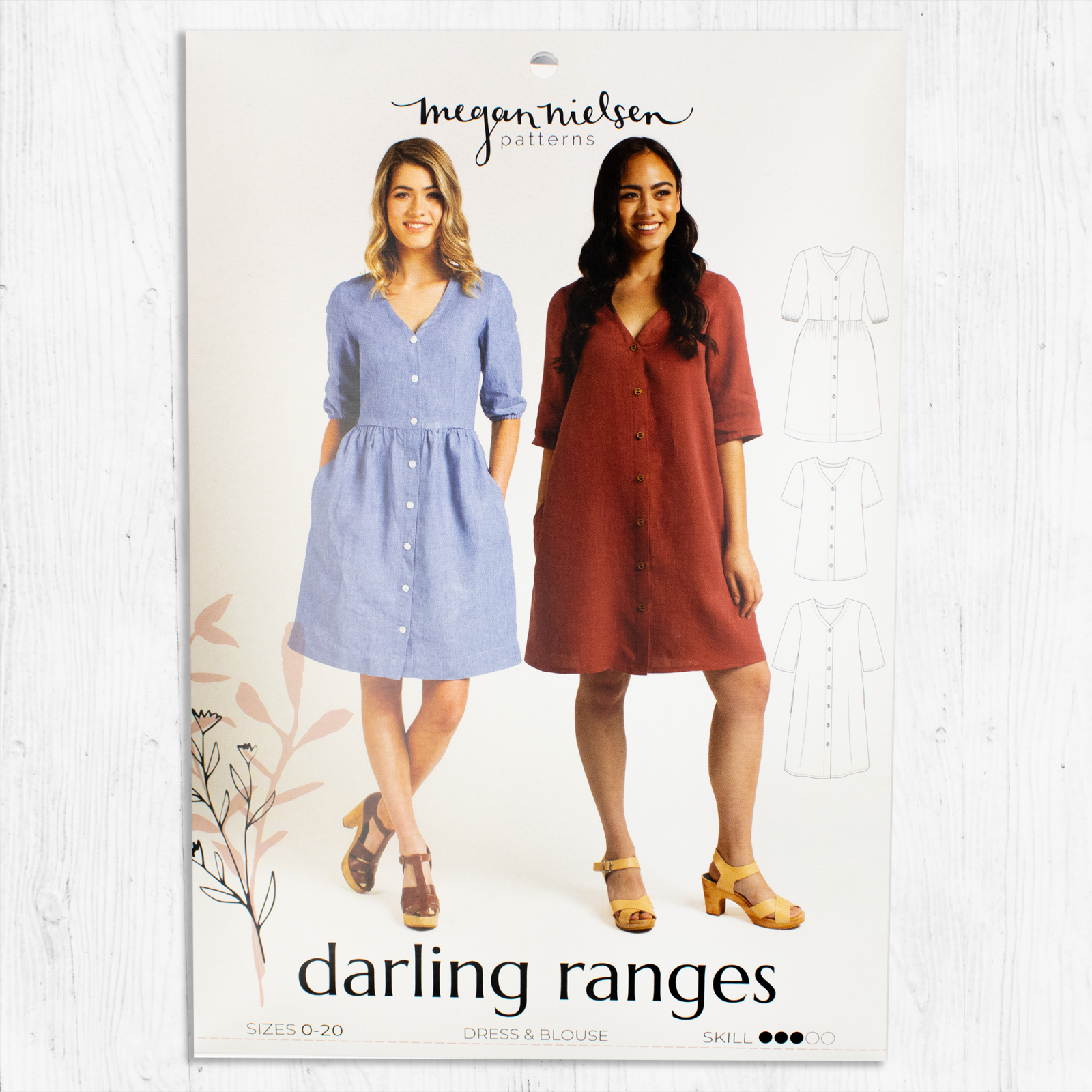 Megan Nielsen Patterns - Darling Ranges