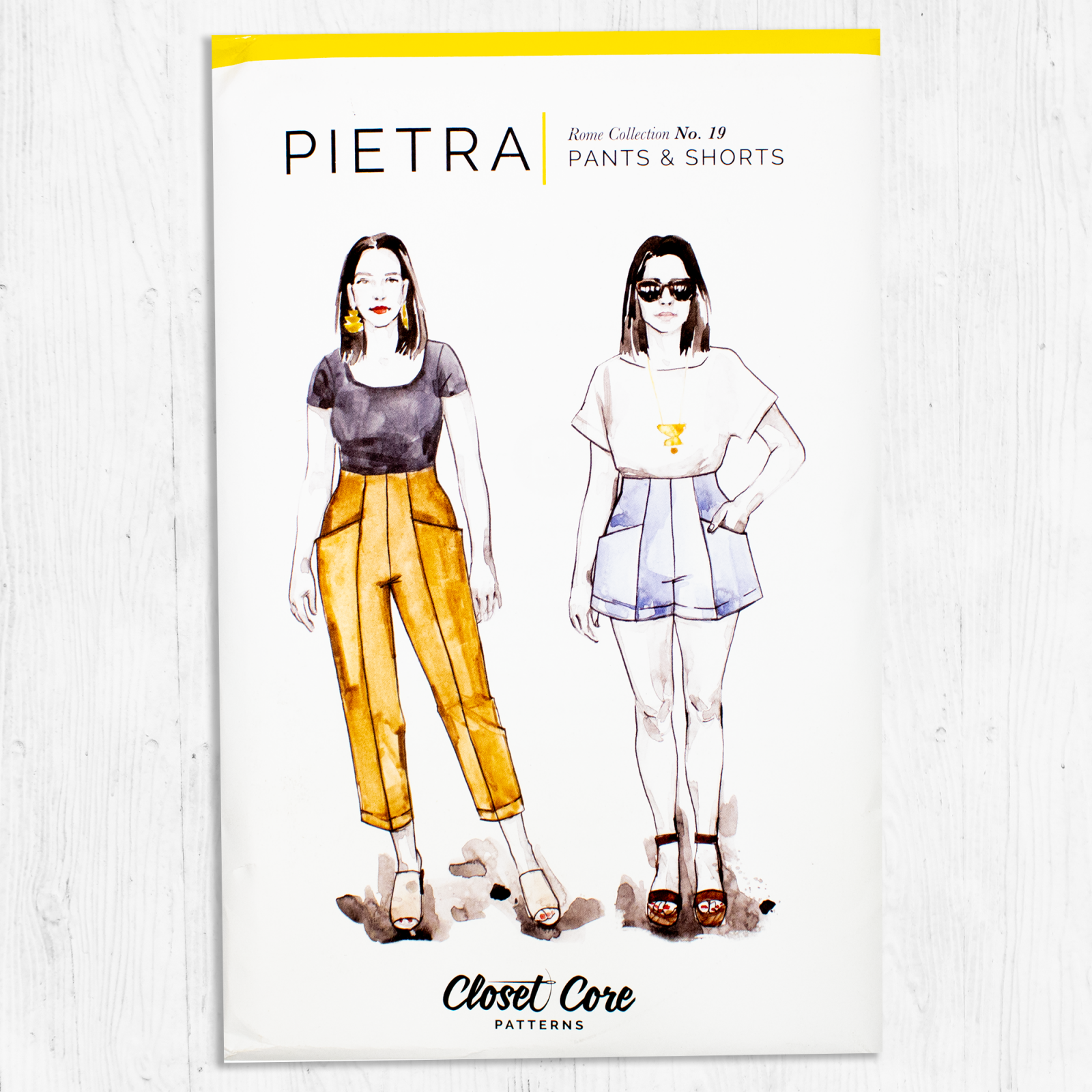 Closet Core Patterns - Pietra Pants & Shorts