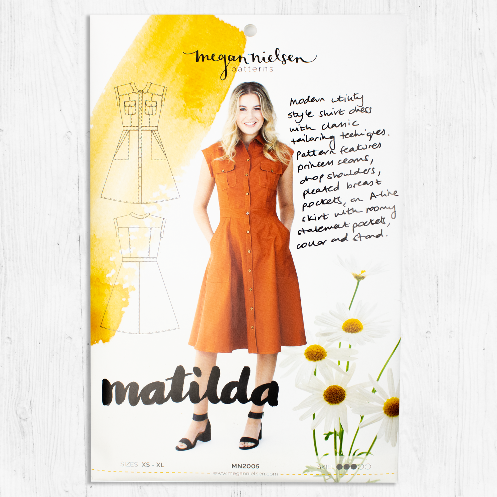 Megan Nielsen Patterns - Matilda Shirt Dress
