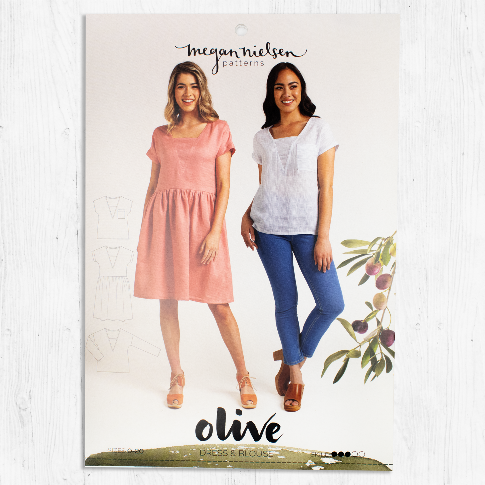 Megan Nielsen Patterns - Olive Dress & Top