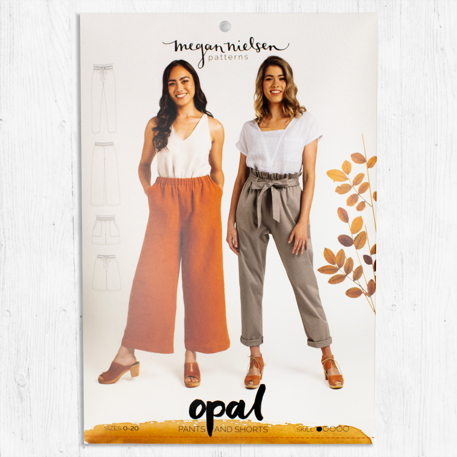 Megan Nielsen Patterns - Opal Pants & Shorts