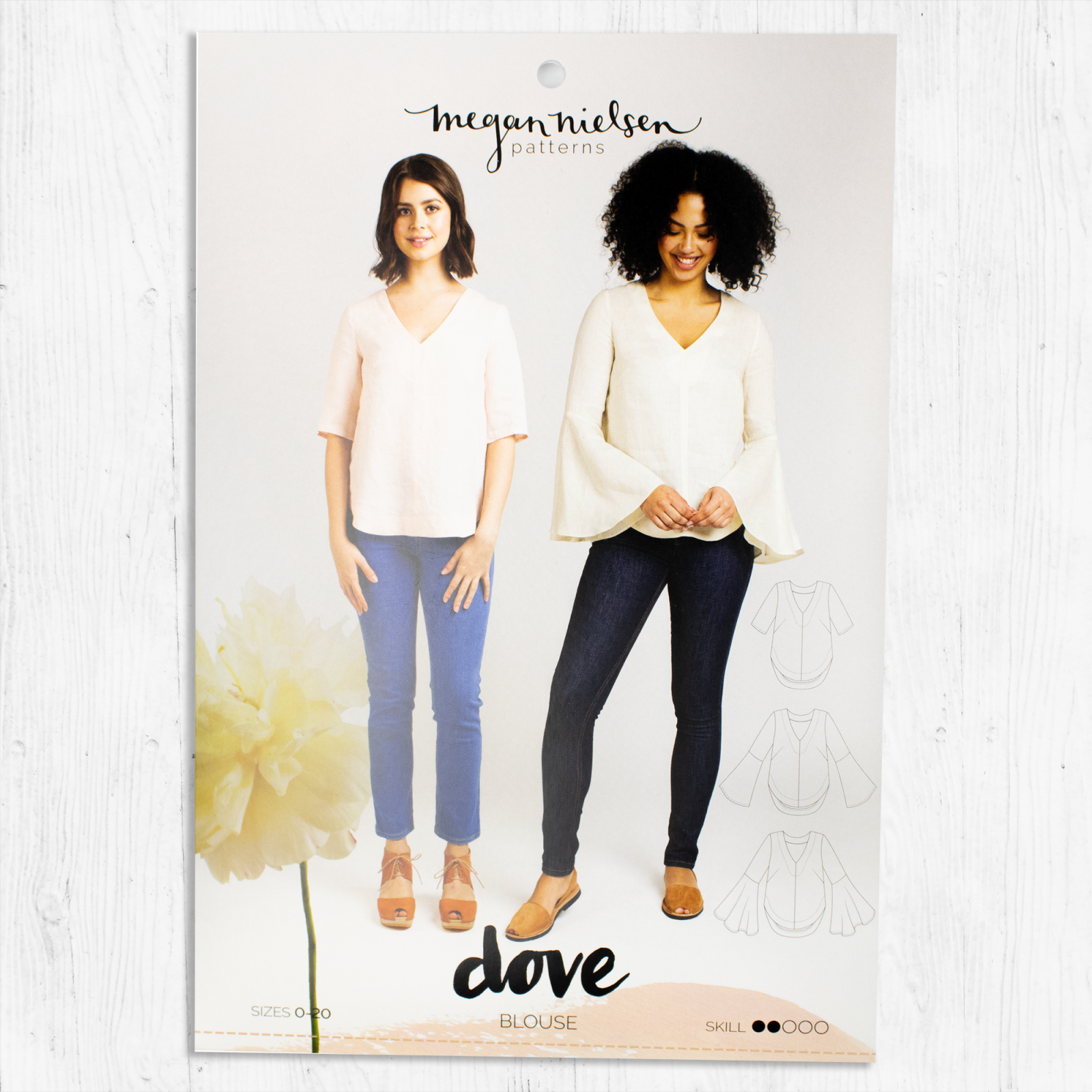 Megan Nielsen Patterns - Dove Blouse