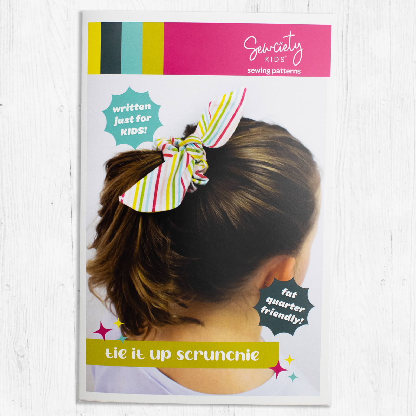 Sewciety Kids - Tie It Up Scrunchie 