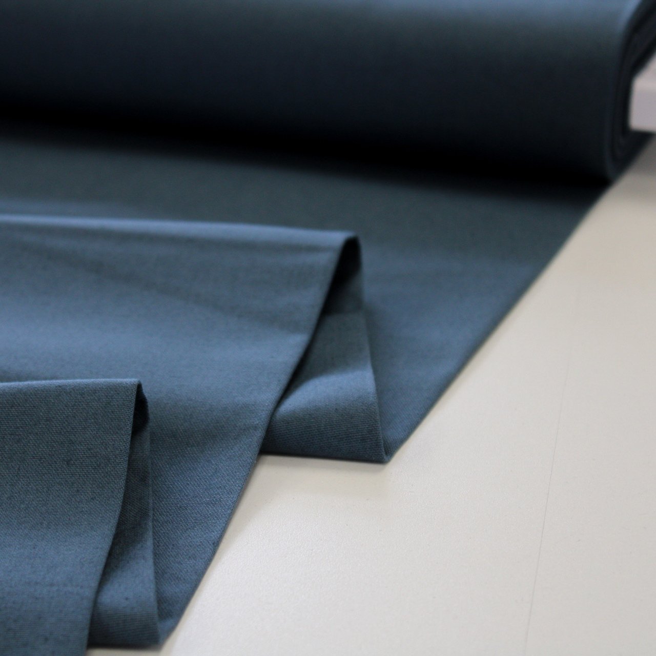 Cloud 9 Canvas Solids - Oiled Indigo 