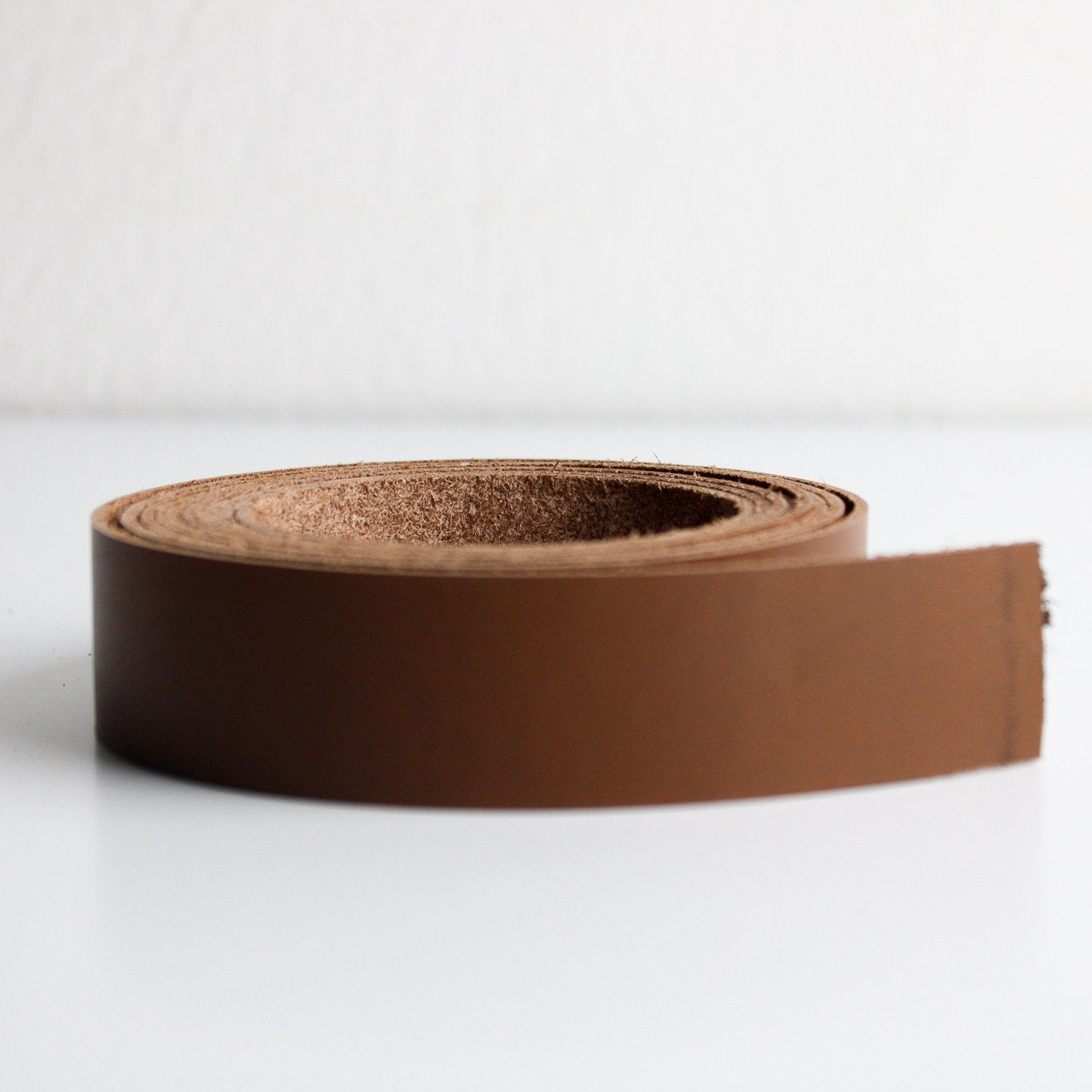Leather Strapping - Caramel Brown - Vegetable Tanned