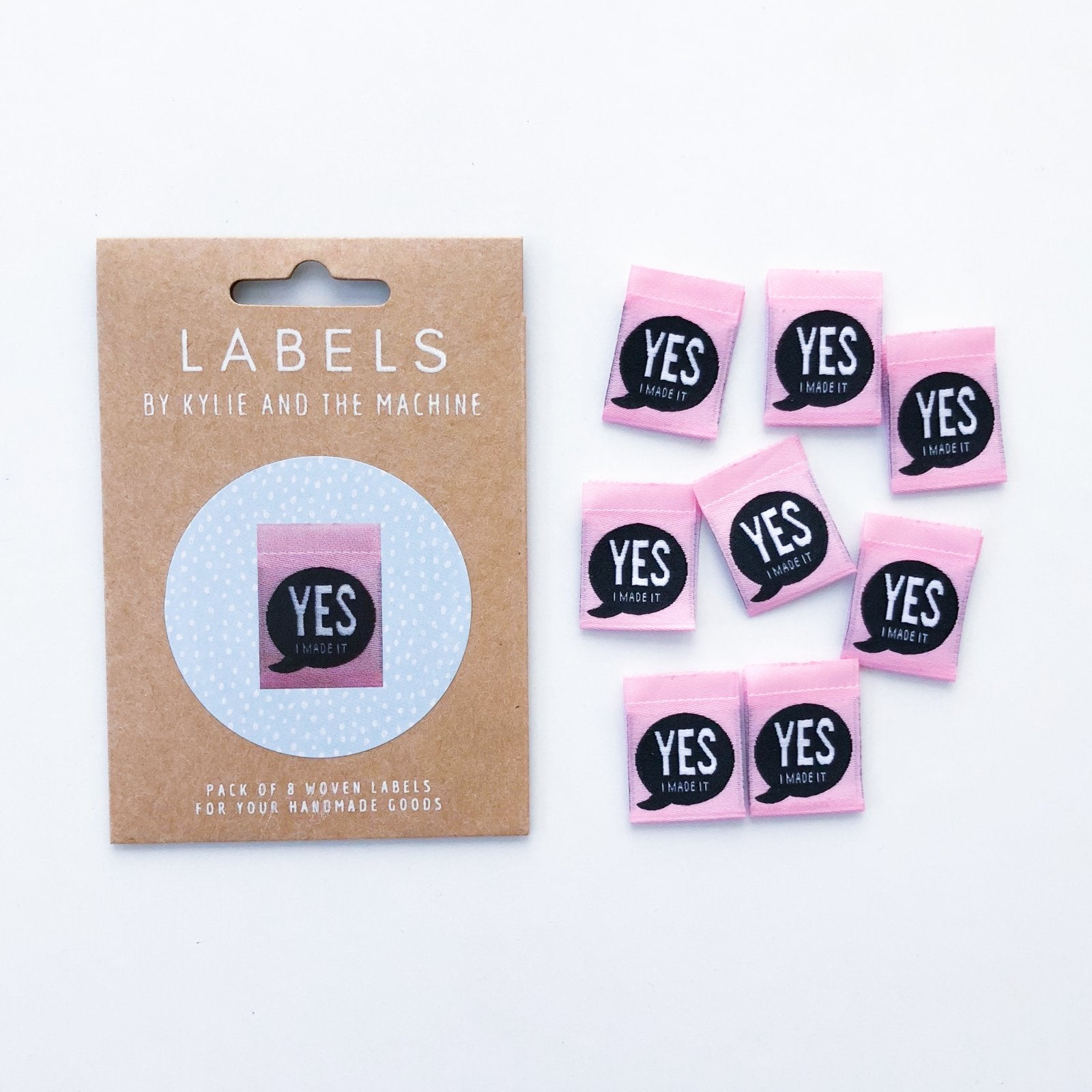 Kylie and the Machine: Garment Labels - "Yes I Made It"