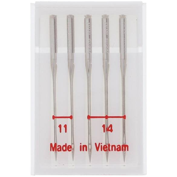 Janome Serger Needles - Size 11 and 14 - Pkg of 5