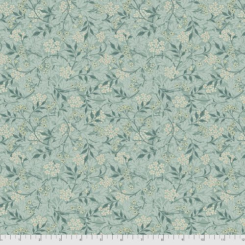 Original Morris & Co - Jasmine - Aqua 
