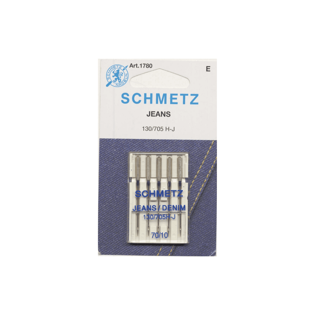 Schmetz Denim/Jeans Machine Needle Size 10/70