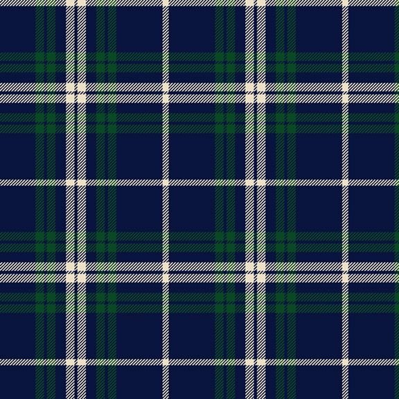 Primo Plaid - Keep It Classic - Navy Flannel