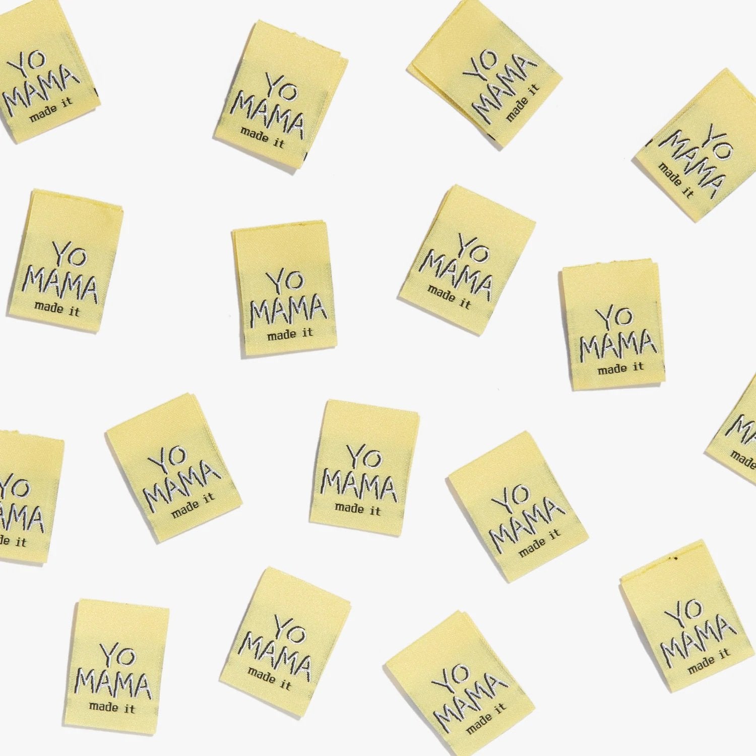 Kylie and the Machine: Garment Labels - "Yo Mama Made It" 